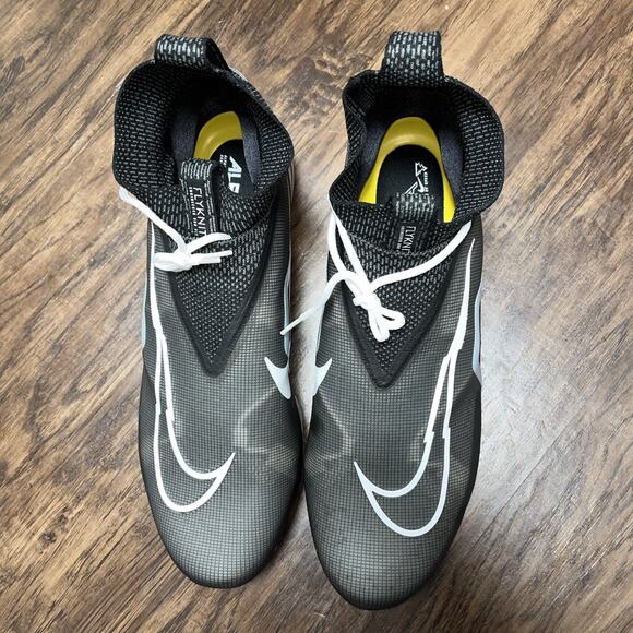 New Nike Alpha Menace ELITE 3 Mid 3/4 Mens Football Cleats-CT6648 17 MSRP $200 - Picture 2 of 13